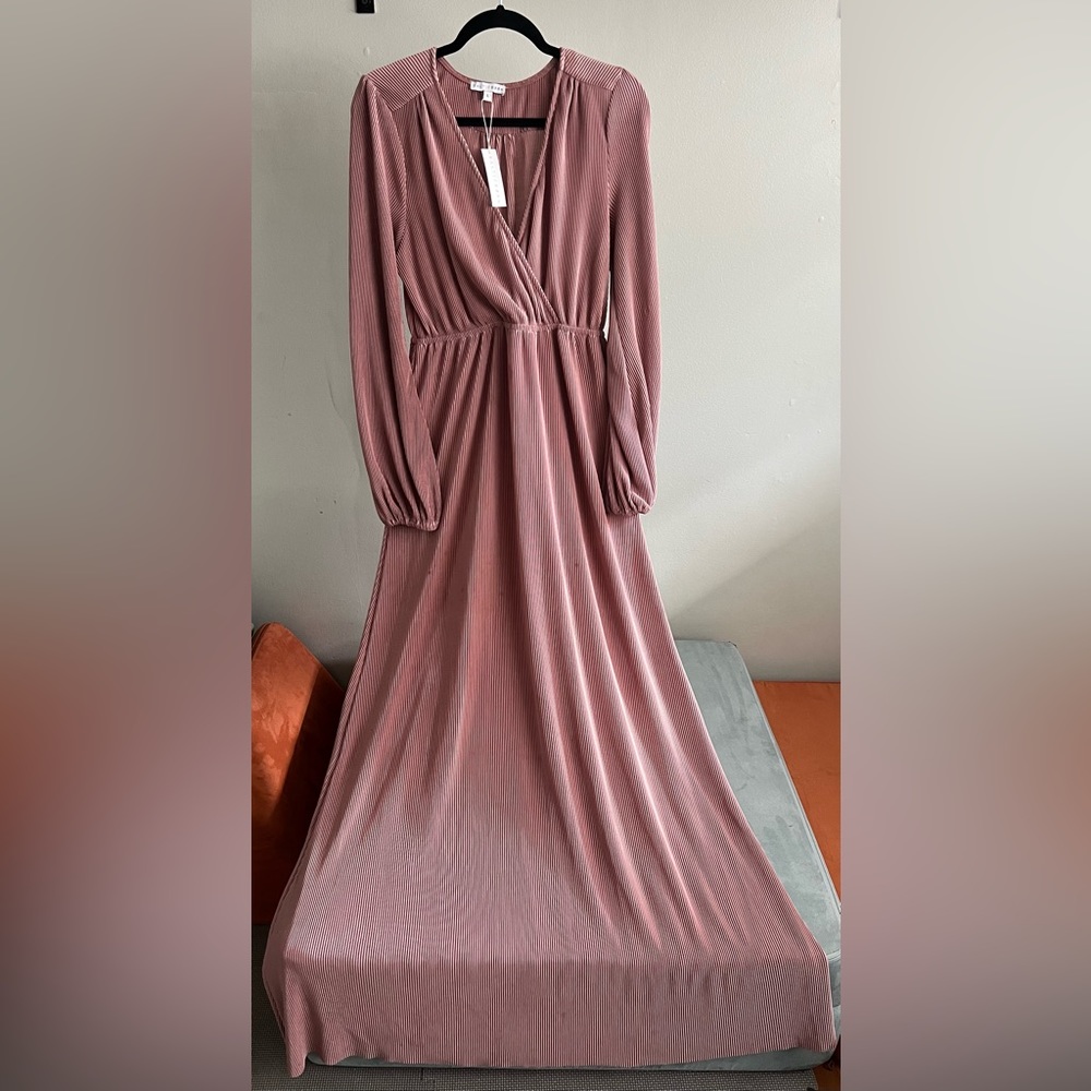 Baltic Born Floor Length Rose Dress